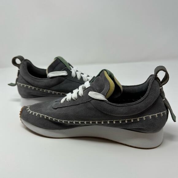 Communitymade NWOB Women’s Traction Grey/White Made in USA- Leather Shoe size 6 - Picture 4 of 12